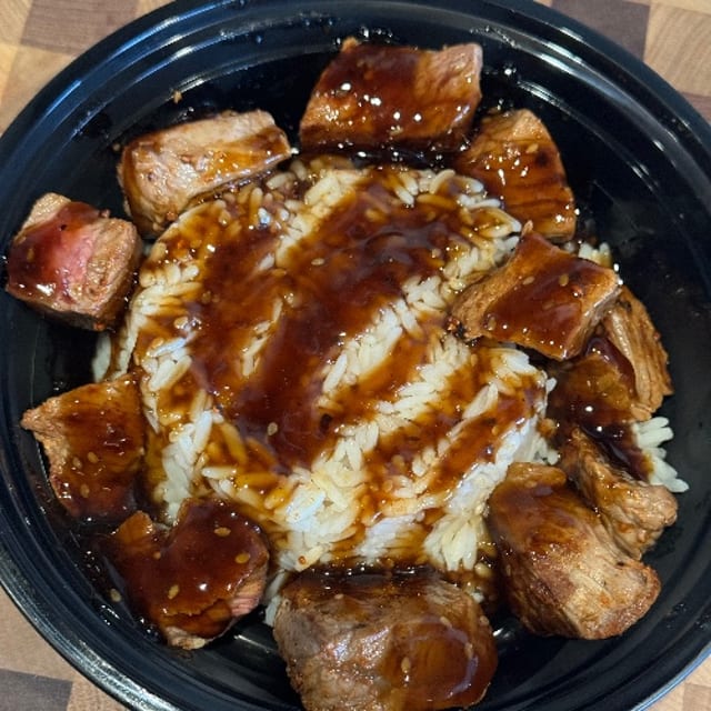 Teriyaki Steak Bowl.