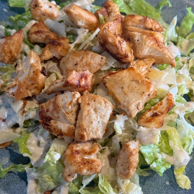 Chicken Caesar Salad.