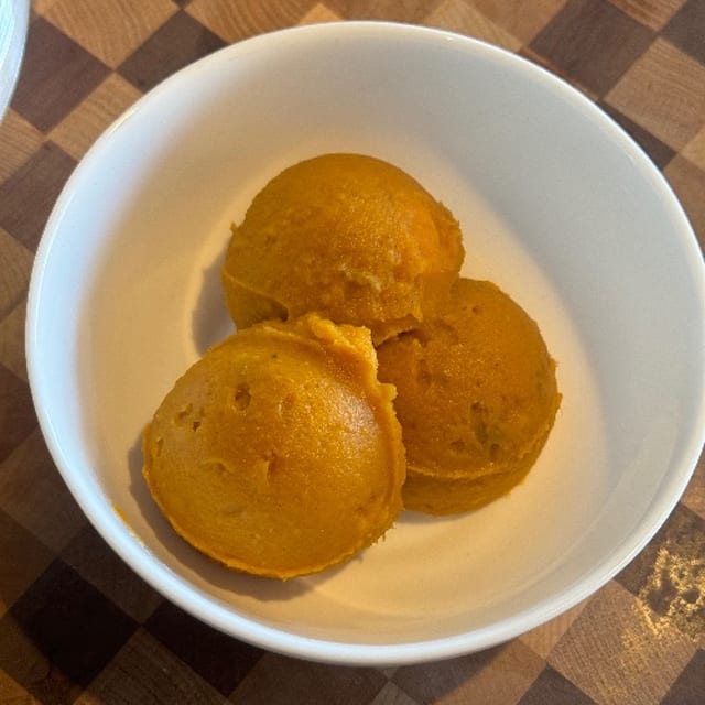 Homemade Mash Sweet Potatoes.