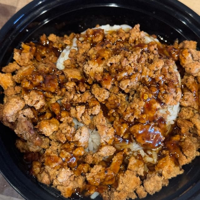Teriyaki Turkey Bowl.