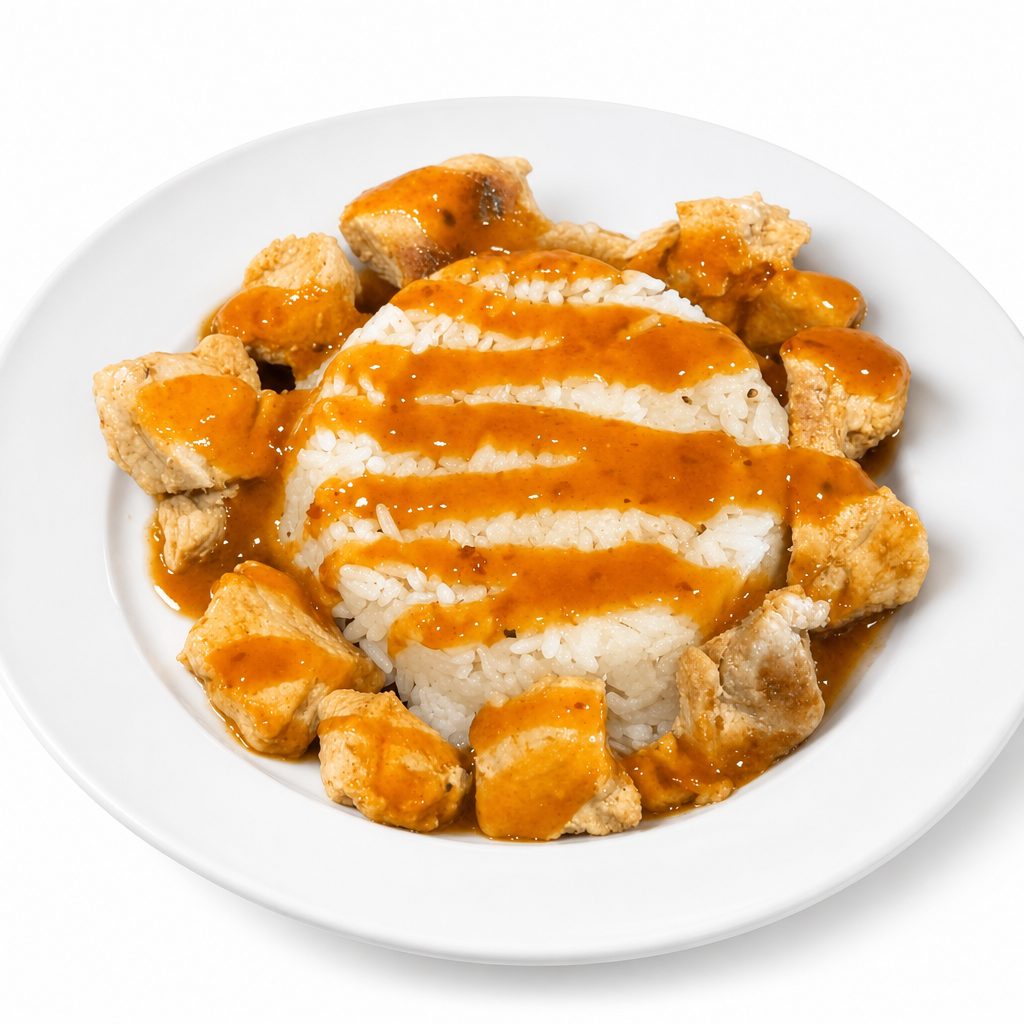 Mango Habanero Chicken Bowl.