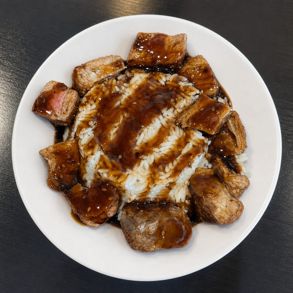 Teriyaki Steak Bowl.