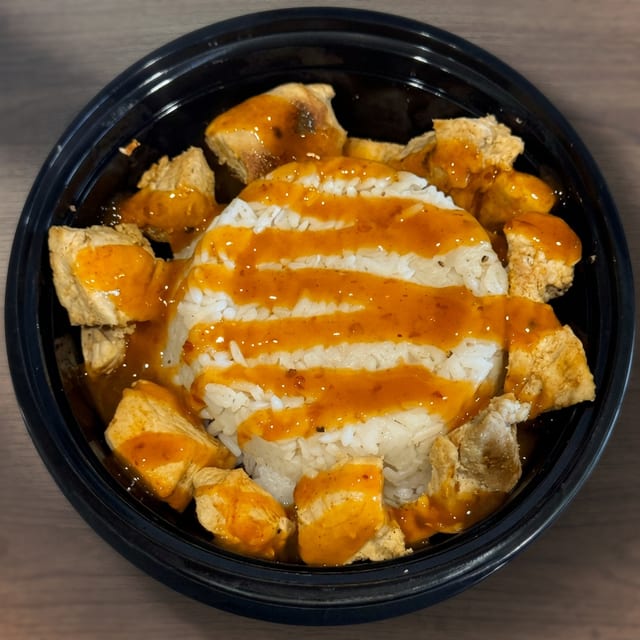 Mango Habanero Chicken Bowl.
