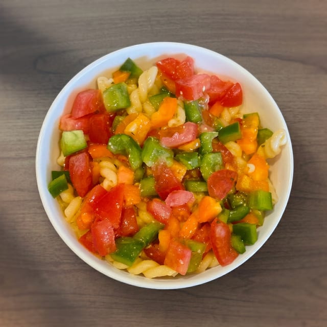 Pasta salad.